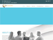 Tablet Screenshot of ncaasia.com